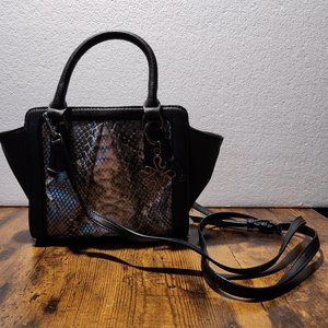 SimplyVera VeraWang Faux Snakeskin Purse